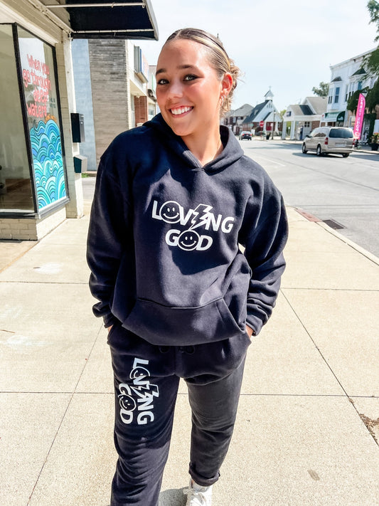 Loving God | Loving God Electric Unisex Sweatpants - Loving God