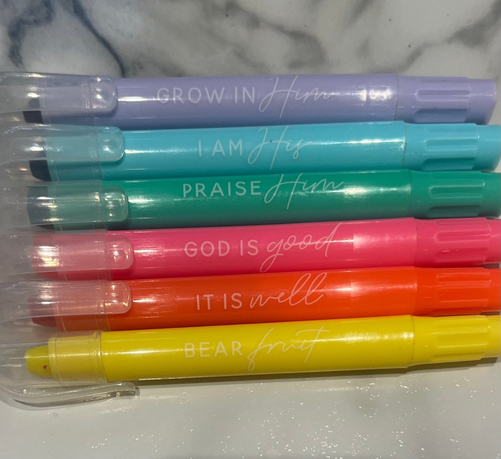 Loving God | Pastel Gel Bible Highlighters - Loving God