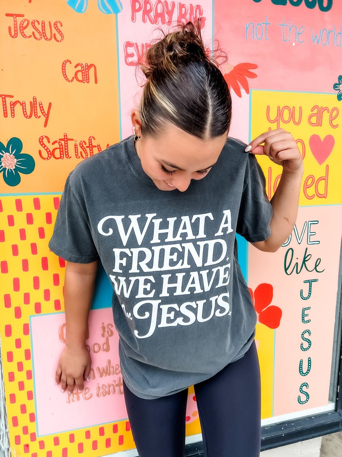 Loving God | What a Friend we have in Jesus T-Shirt - Loving God