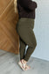 Magic Ankle Crop Skinny Pants in Olive - Loving God