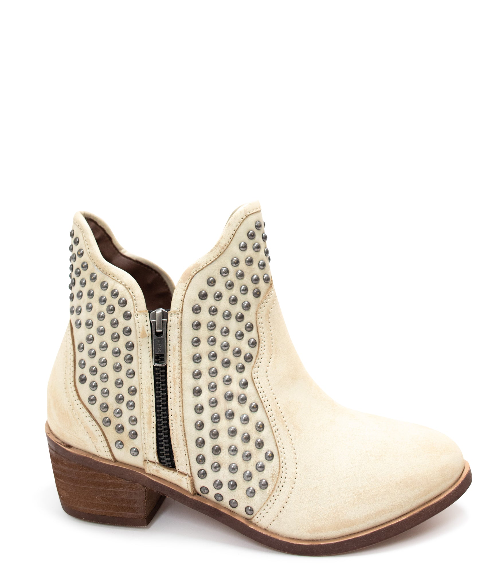 Nailed It Ankle Boot in White - Loving God